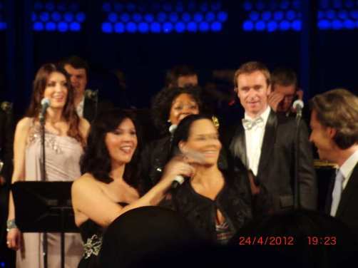 Florian Gschaider und Zueli im Volksgarten